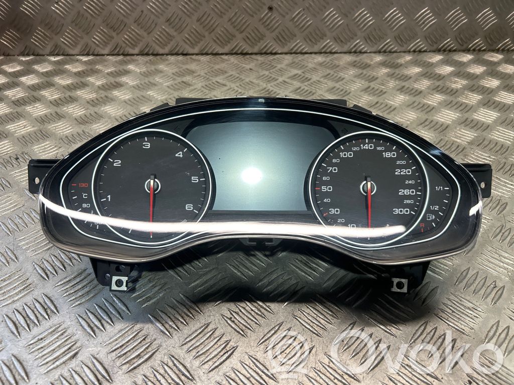 Audi A6 S6 C7 4G Speedometer (instrument cluster) 
