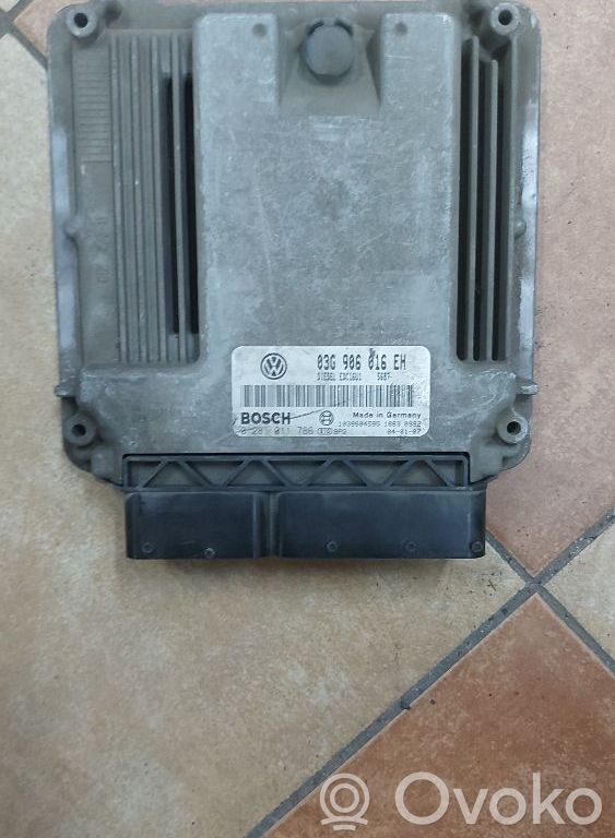 Engine control unit/module   03G906016EH,0281011786
