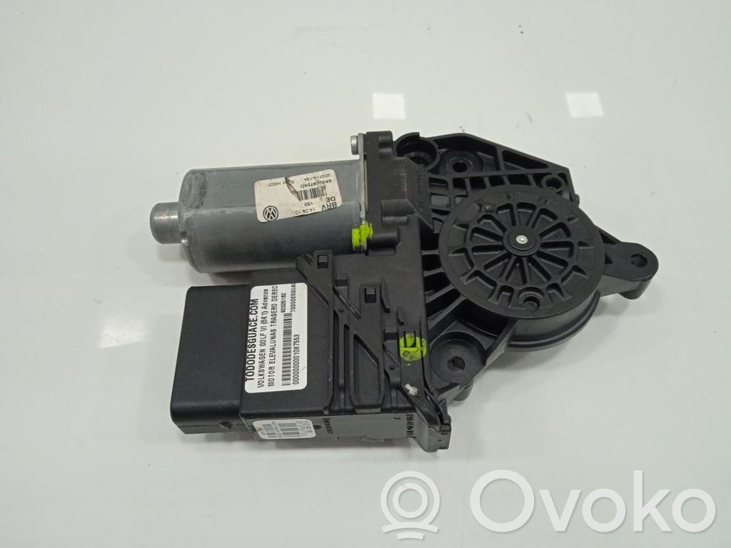 Volkswagen Golf VI Silnik szyby / okna karoseryjnego 