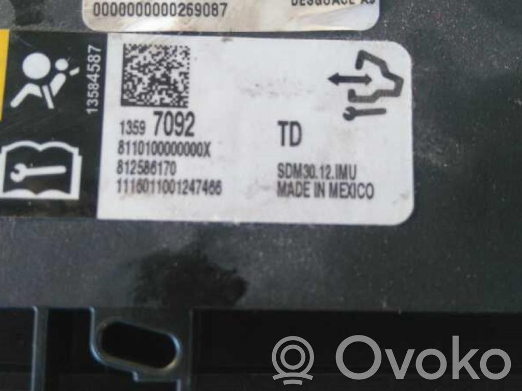 Airbag control unit/module   811010000000X