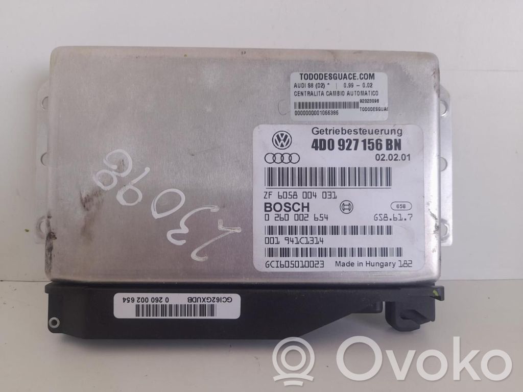Audi A8 S8 D2 4D Gearbox control unit/module 