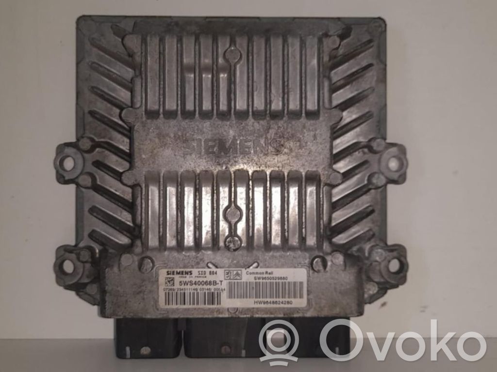 Citroen C3 Unité de commande, module ECU de moteur 