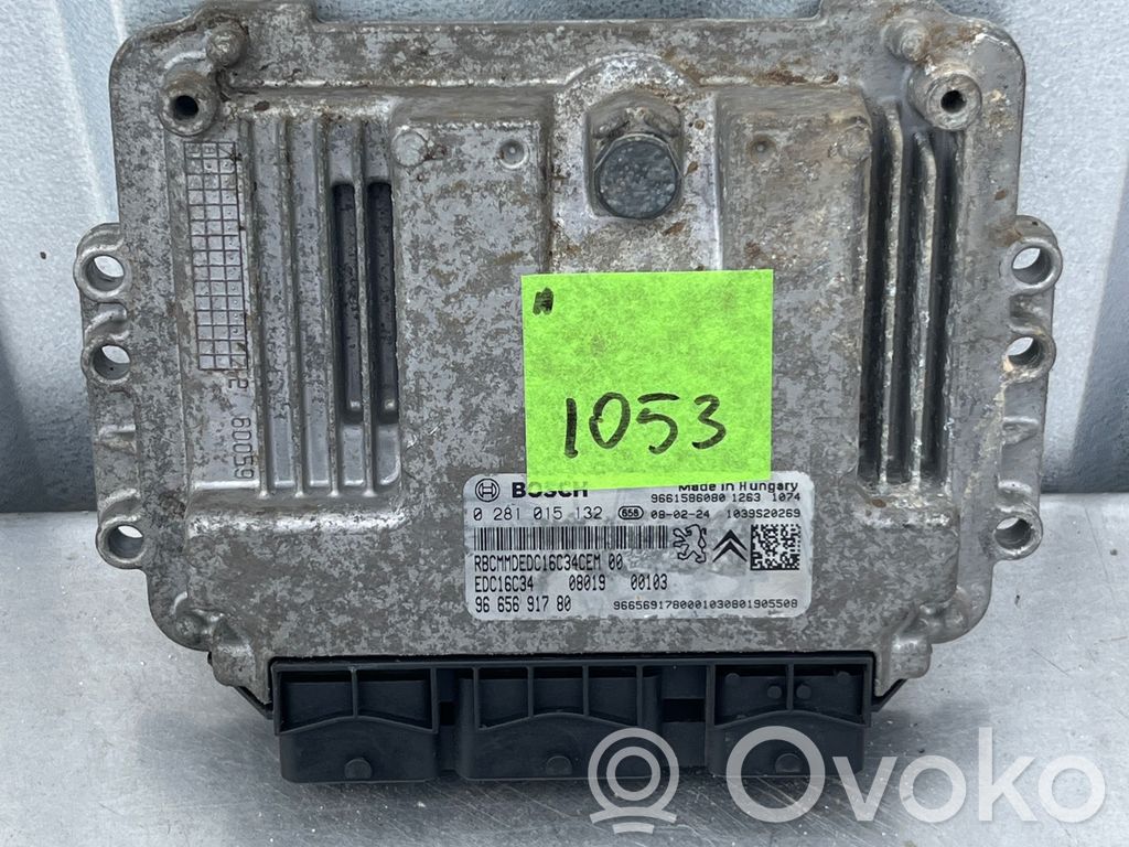 Peugeot Bipper Engine control unit/module 