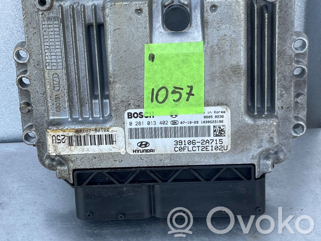 Engine control unit/module   0281013402,1039S23196,391062A715