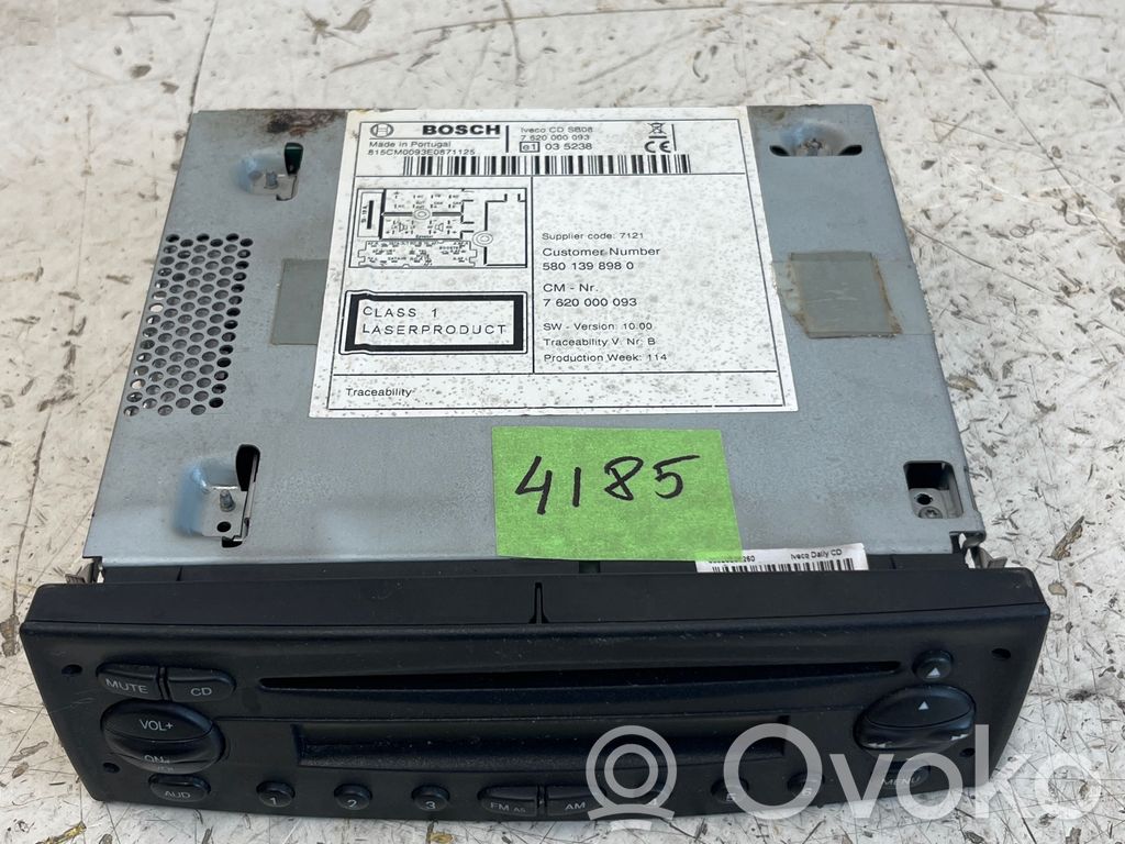 Iveco Daily 6th gen Panel / Radioodtwarzacz CD/DVD/GPS 