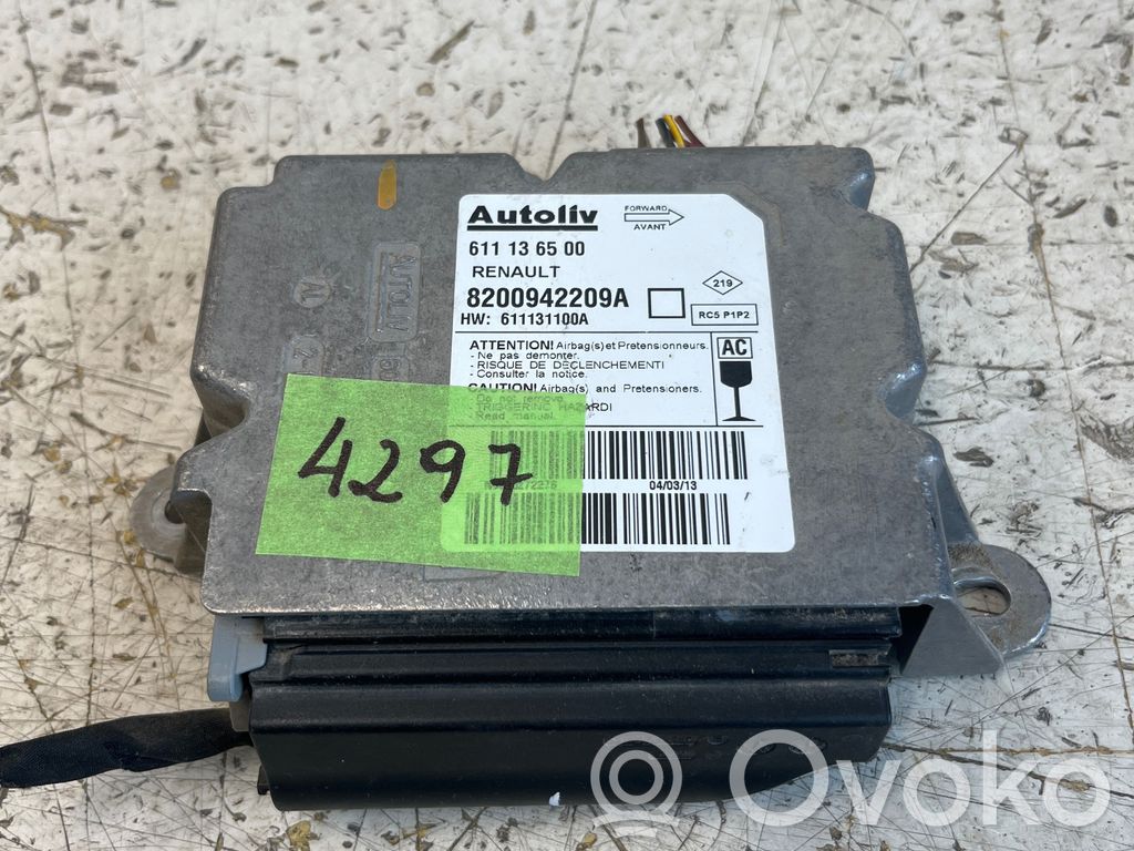 Renault Master III Airbag control unit/module 