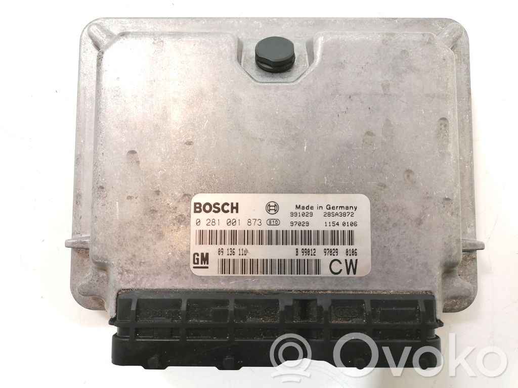 Opel Vectra B Engine control unit/module 