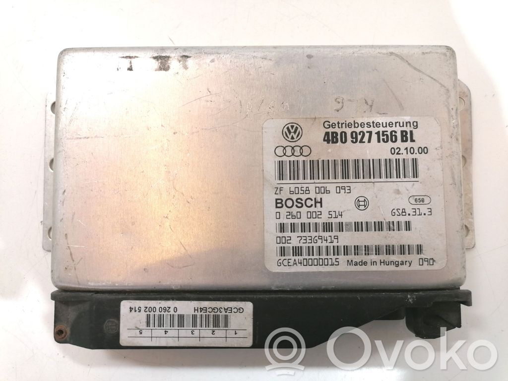 Audi A6 S6 C5 4B Gearbox control unit/module 