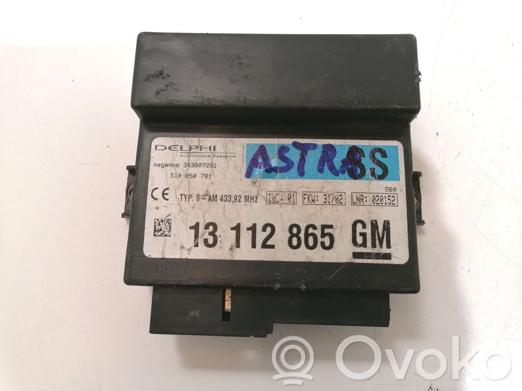Opel Zafira A Moduł / Sterownik komfortu 