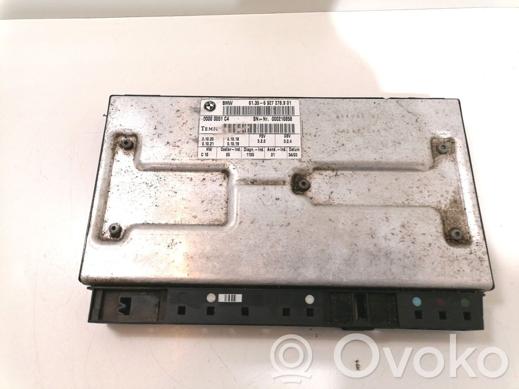 BMW 7 E65 E66 Module de commande de siège 