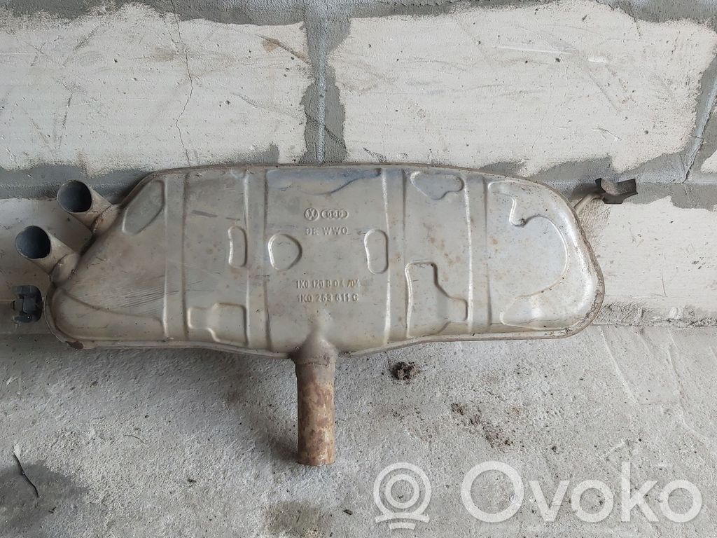 Tłumik tylny / Końcowy / Wydech   1K0253611C,1K0120B