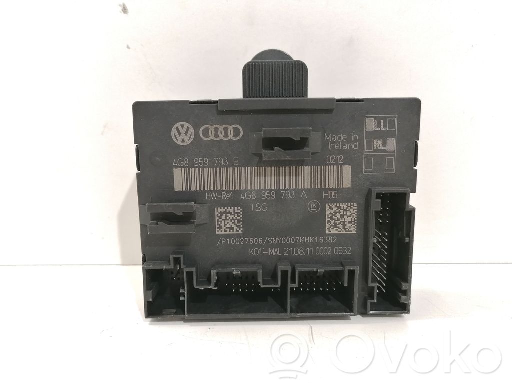 Audi A6 S6 C7 4G Door control unit/module 
