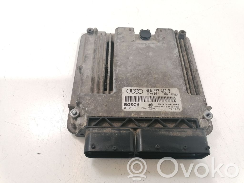 Audi A8 S8 D3 4E Engine control unit/module 
