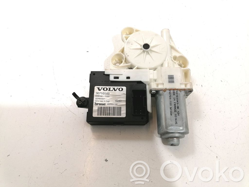 Volvo V50 Silniczek podnoszenia szyby drzwi tylnych 