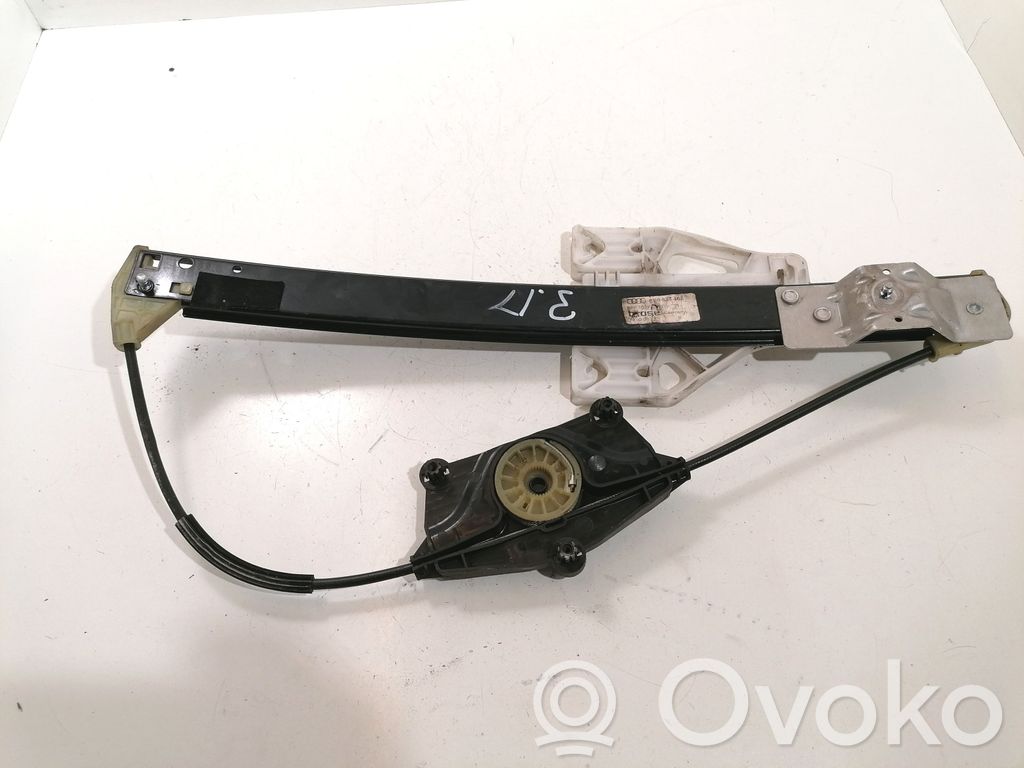 Audi A4 S4 B8 8K Mechanizm podnoszenia szyby tylnej bez silnika 