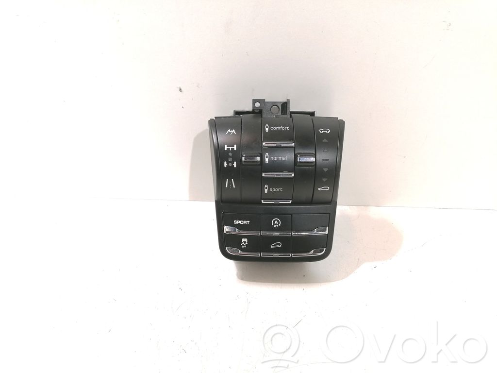 Porsche Cayenne (92A) Interruptor de altura/modo de la suspensión 