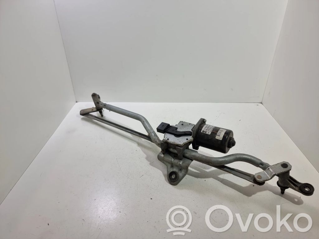 Volkswagen Transporter - Caravelle T5 Mechanizm i silniczek wycieraczek szyby przedniej / czołowej 