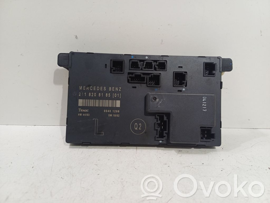 Mercedes-Benz E W211 Door control unit/module 