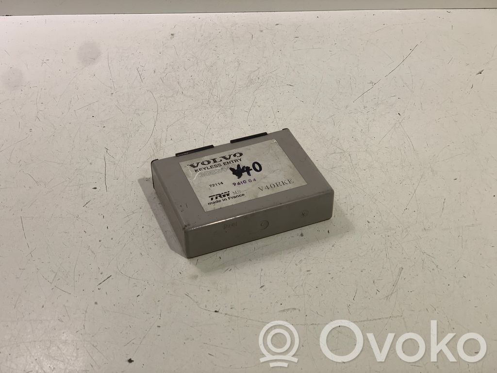 Volvo S40, V40 Citu veidu vadības bloki / moduļi 