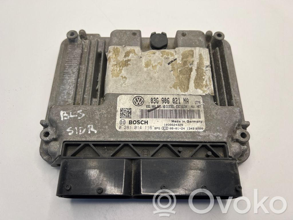 Volkswagen Caddy Engine control unit/module 