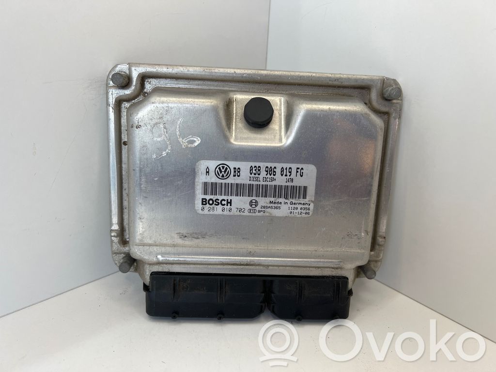 Engine control unit/module   038906019FG,28SA5365,0281010702