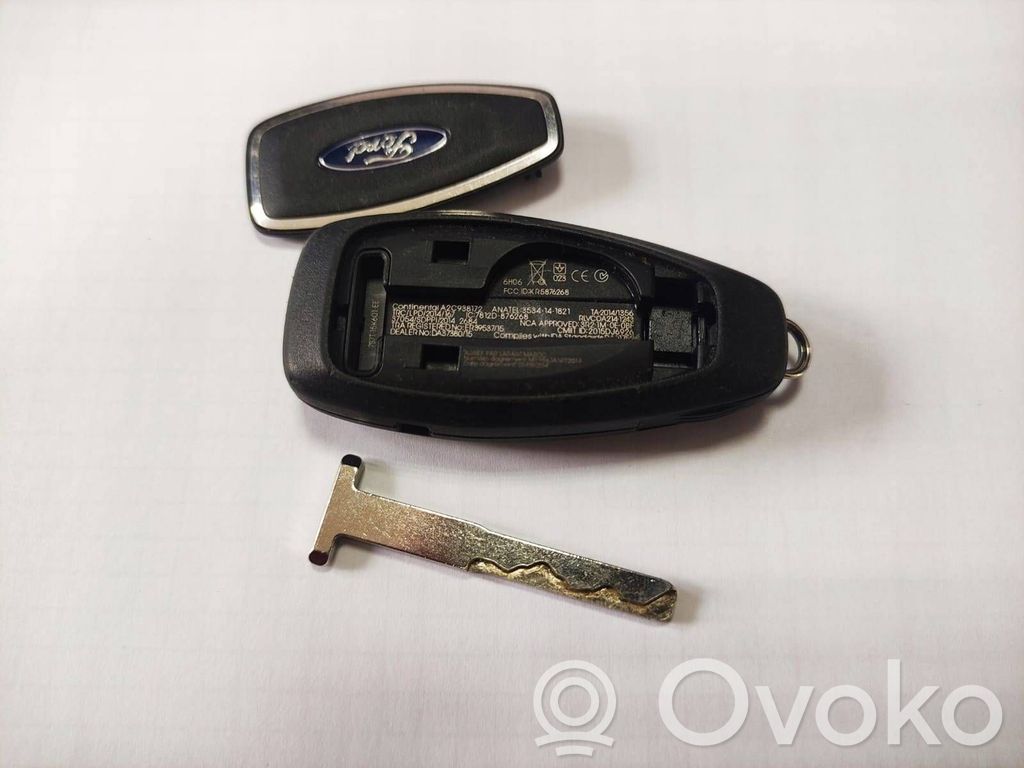 Ford Focus Užvedimo raktas (raktelis)/ kortelė 