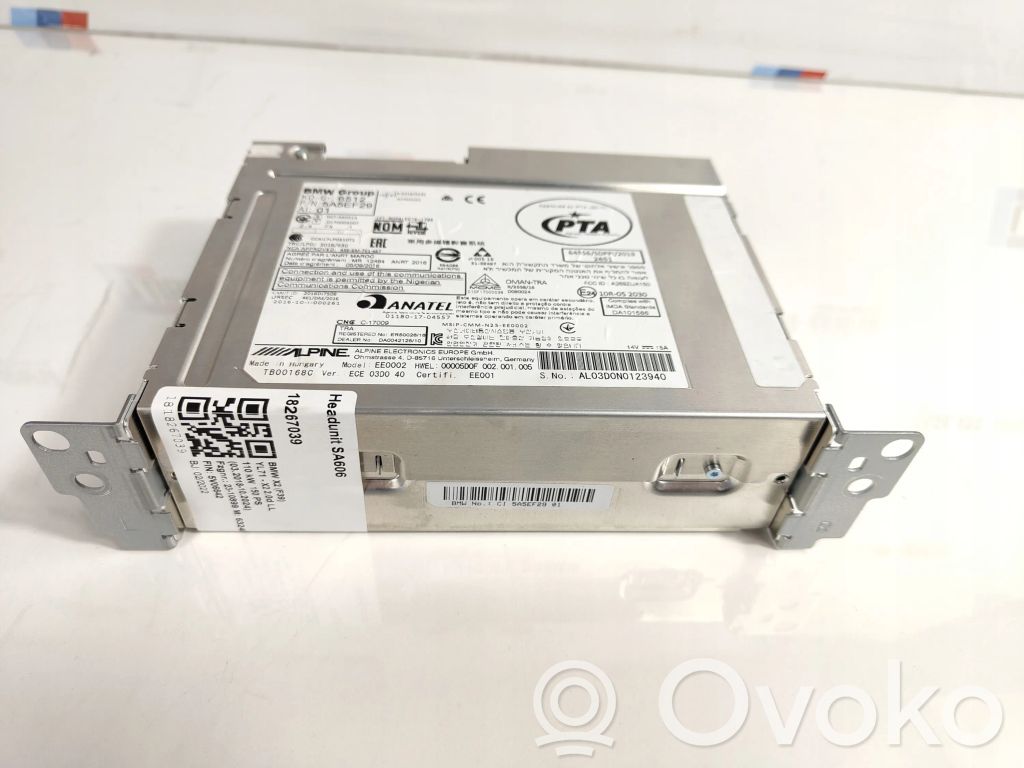 BMW 1 F20 F21 Panel / Radioodtwarzacz CD/DVD/GPS 