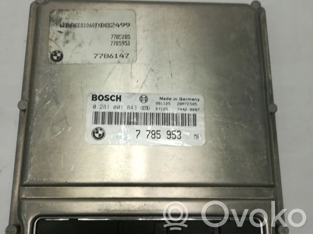 BMW 7 E38 Engine control unit/module 