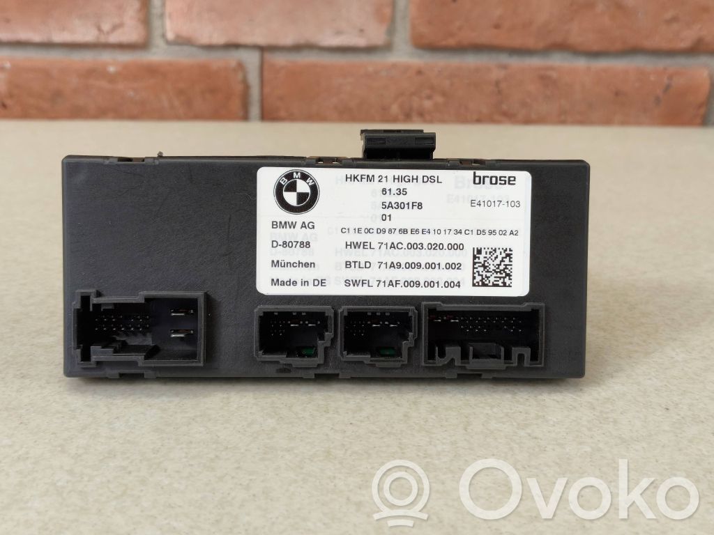 Unité de commande / module de hayon   5A301F8