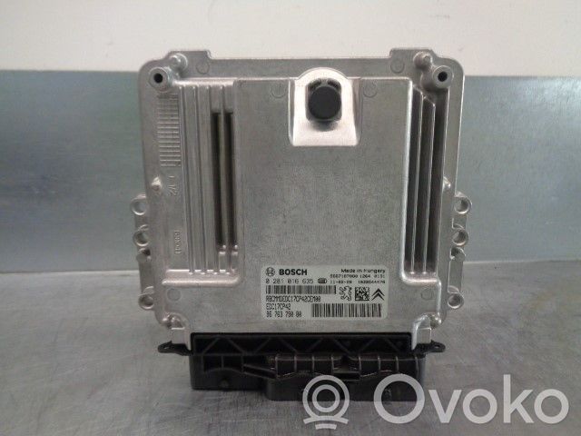 Engine control unit/module   9676379080,0281016635,BOSCH
