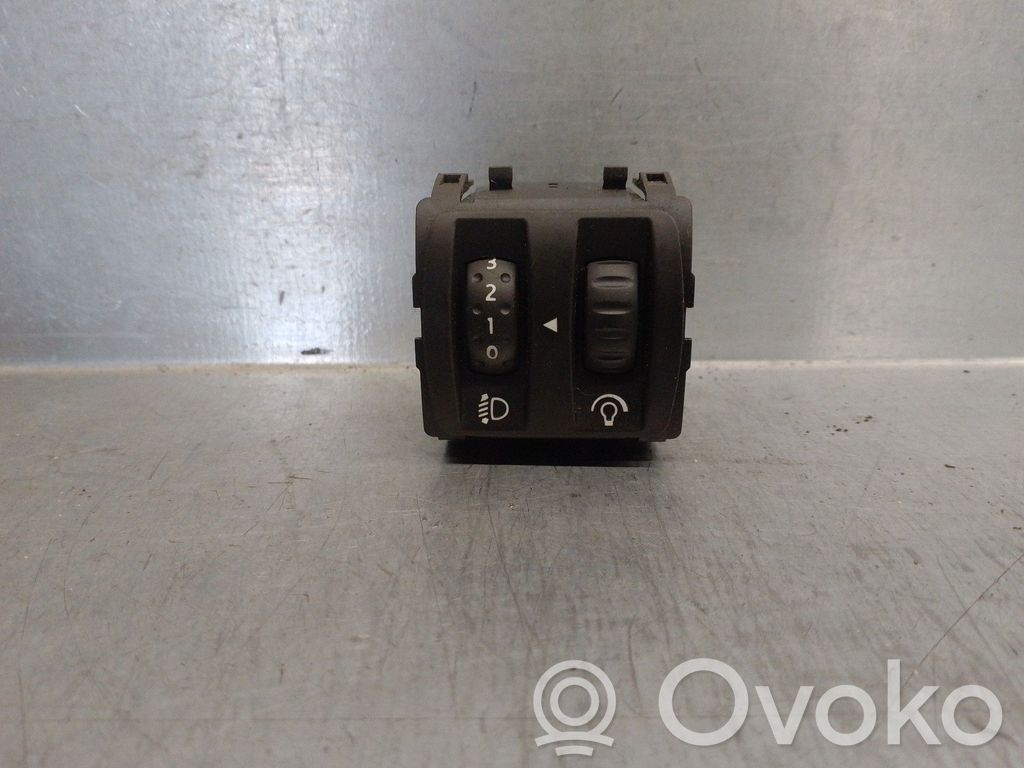 Renault Fluence Panel lighting control switch 