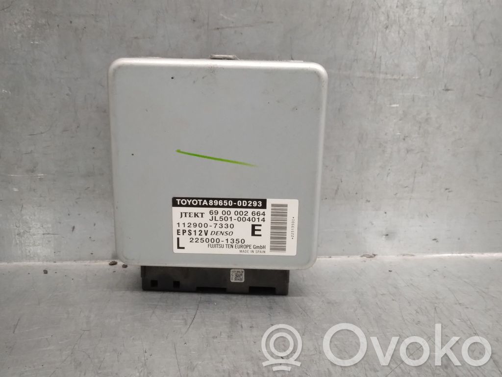 Engine control unit/module   896500D293,2250001350,DENSO