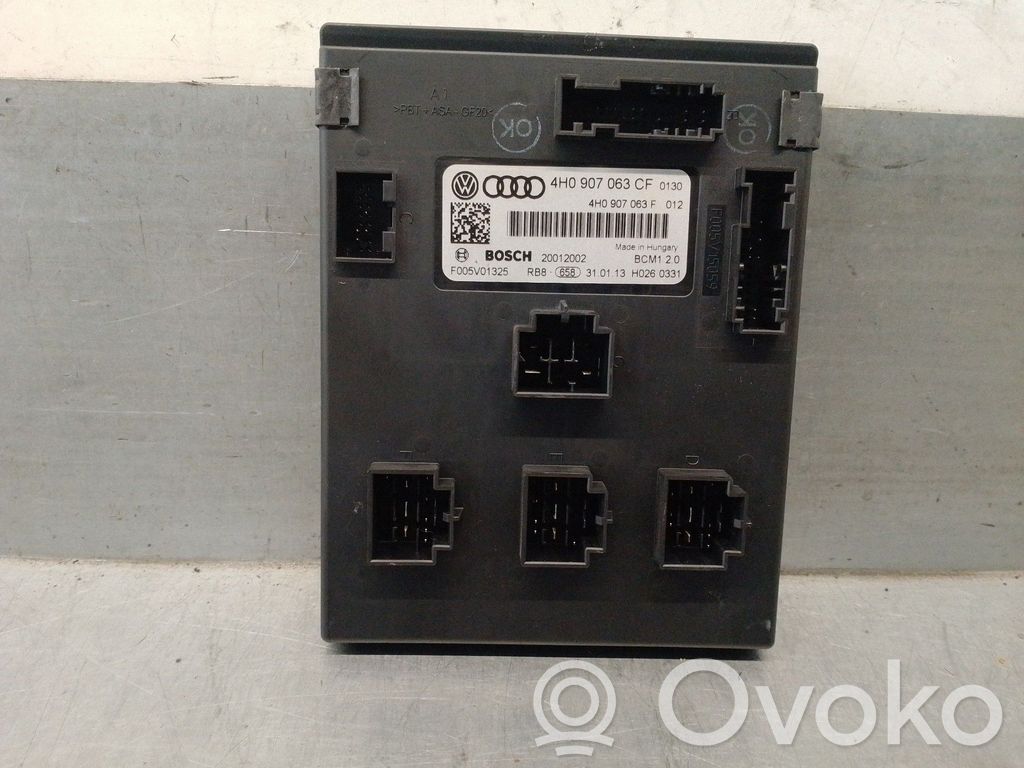 Autres unités de commande / modules   4H0907063CF,F005V01325,BOSCH