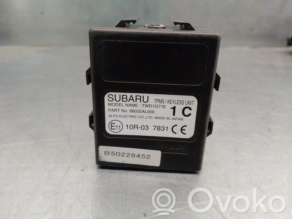 Subaru Outback (BS) Other control units/modules 