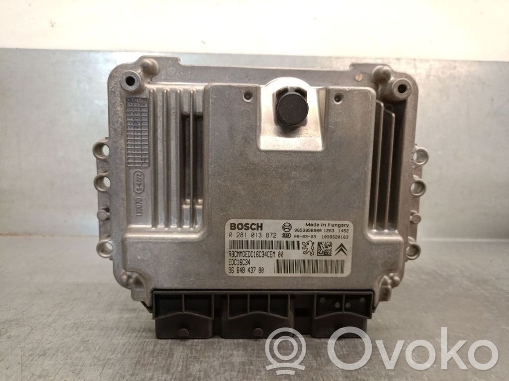 Citroen C4 Grand Picasso Moottorin ohjainlaite/moduuli 