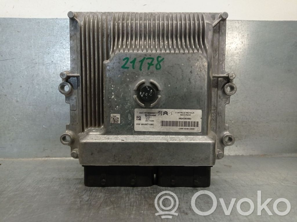 Citroen C4 SpaceTourer Engine control unit/module 