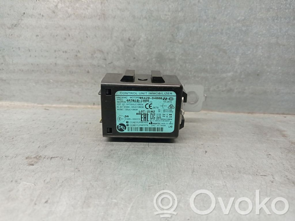 KIA Stonic Immobilizer control unit/module 