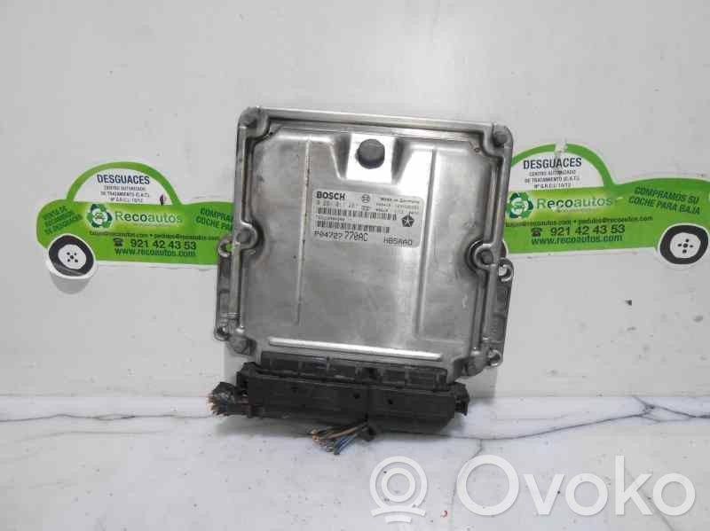 Unidad de control/módulo del motor   04727770AC,0281011281,BOSCH