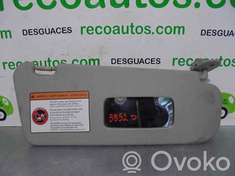 Chevrolet Aveo Sun visor 
