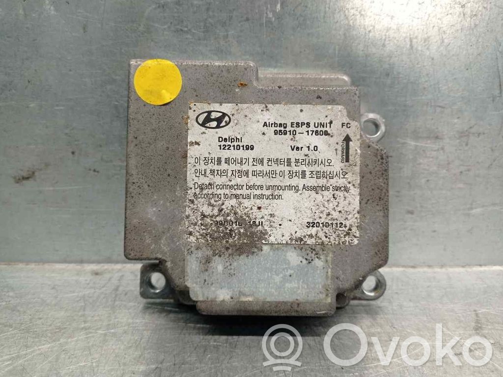 Hyundai Matrix Airbag control unit/module 