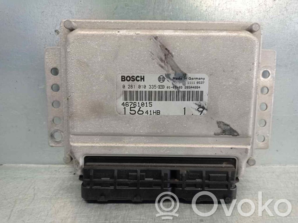 Alfa Romeo 156 Engine control unit/module 