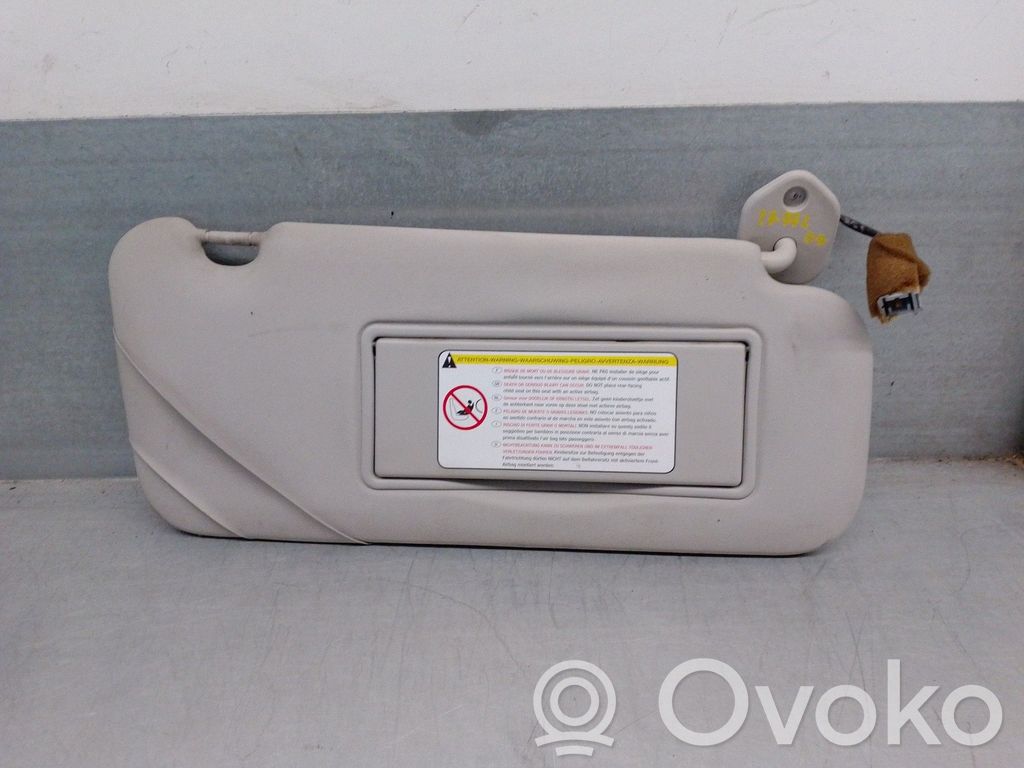 Citroen C5 Sun visor 