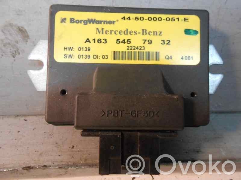 Mercedes-Benz ML W163 Unitate/modul de control motor 