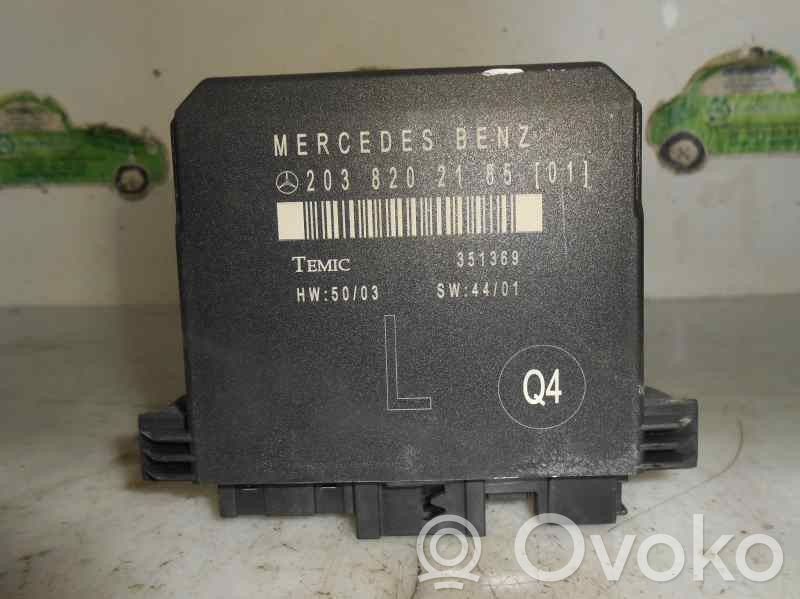 Mercedes-Benz C W203 Unidad de control de puerta 