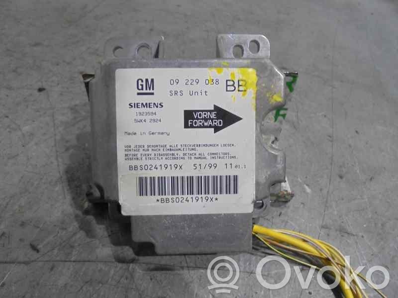 Opel Corsa B Airbag control unit/module 