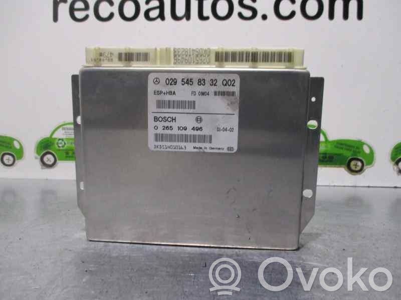 Mercedes-Benz A W168 Unidad de control/módulo del ABS 