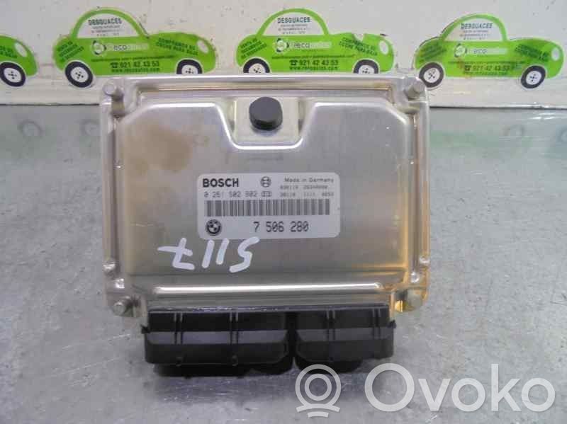 BMW 7 E65 E66 Engine control unit/module 