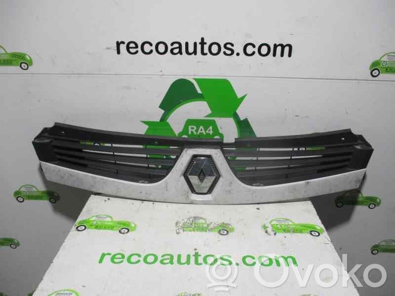 Rejilla delantera   7701065760,BLANCACONEMBLEMA