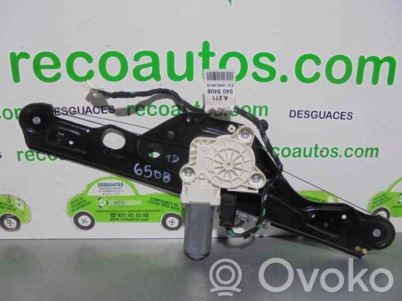 Mercedes-Benz E W211 Alzacristalli della portiera posteriore con motorino