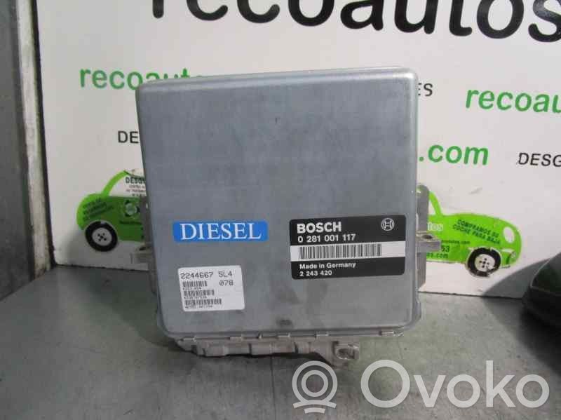 Engine control unit/module   2243420,0281001117,BOSCH